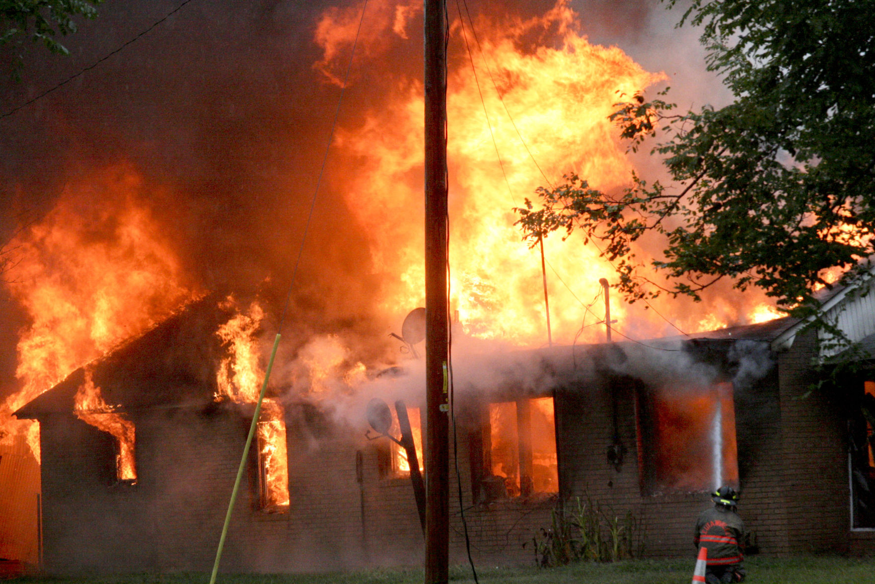 House Fire in Vance